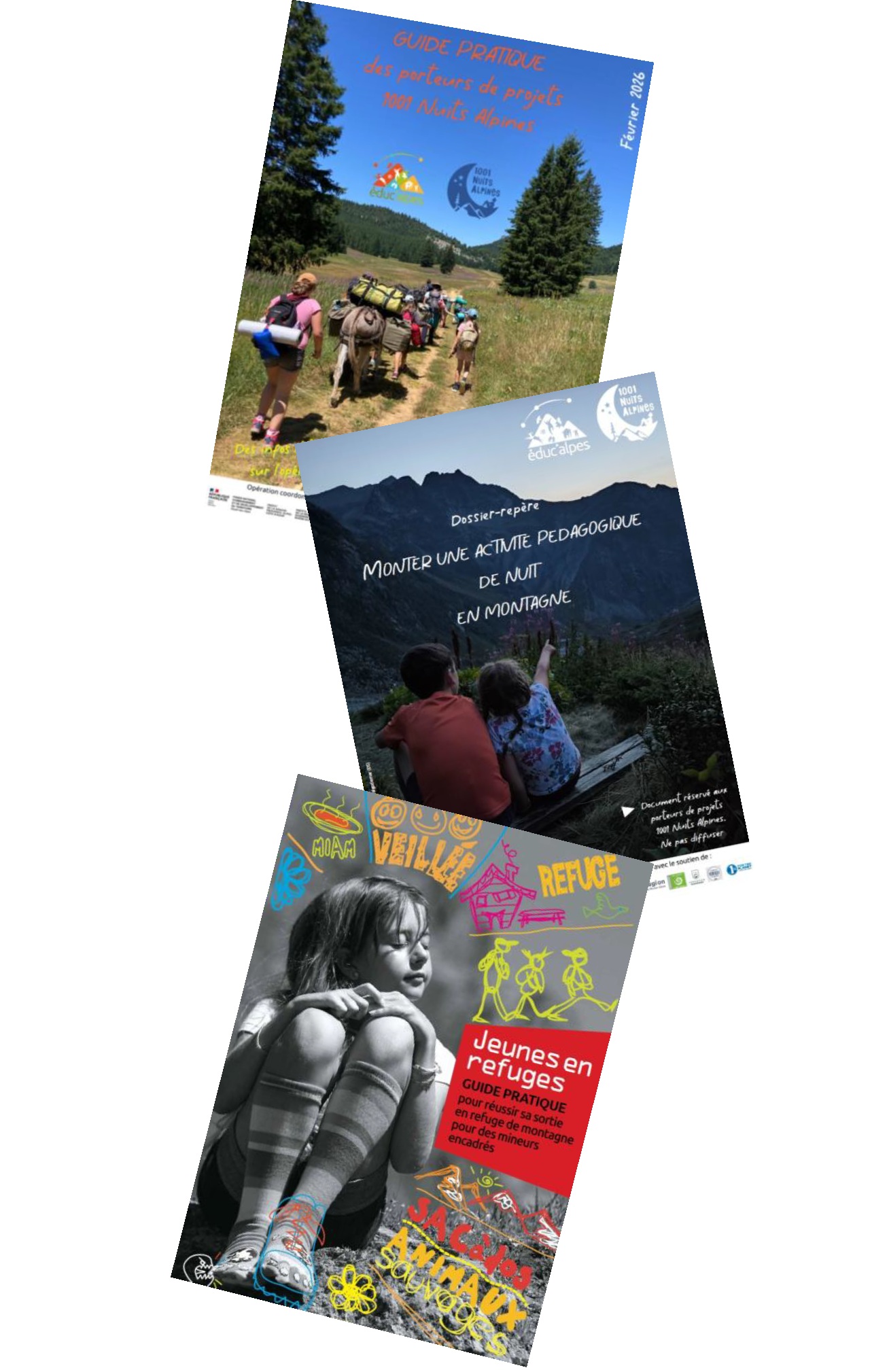 Vignettes guides pratiques 1001 Nuits Alpines 2026